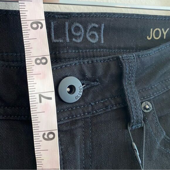 NWT DL1961 Joy Flare Jeans Hail Black DLX Hybrid Size 26 - Picture 13 of 16